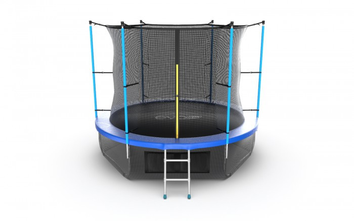 

EVO Jump Батут Internal с внутренней сеткой и лестницей 10ft + нижняя сеть, Батут Internal с внутренней сеткой и лестницей 10ft + нижняя сеть