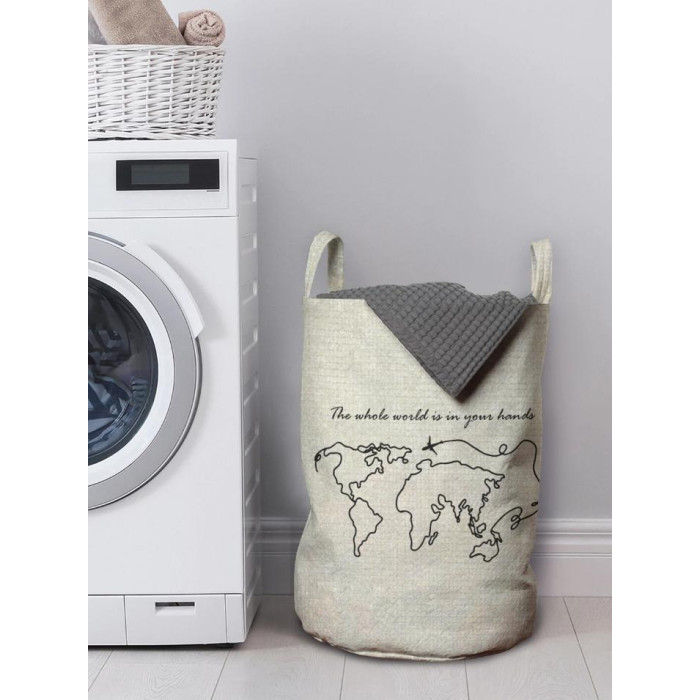 

JoyArty Корзина для хранения вещей Целый мир в твоих руках 50x35 см, Корзина для хранения вещей Целый мир в твоих руках 50x35 см