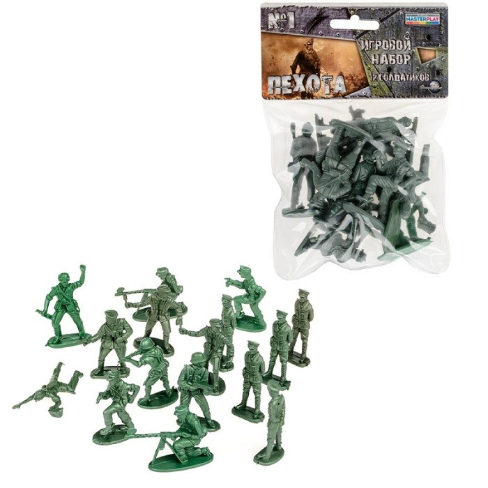 Солдатики Plastic Platoon 1:32