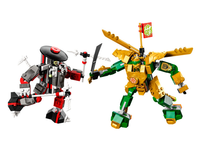 Конструктор Lego Ninjago Битва роботов ЭВО Ллойда (223 детали)