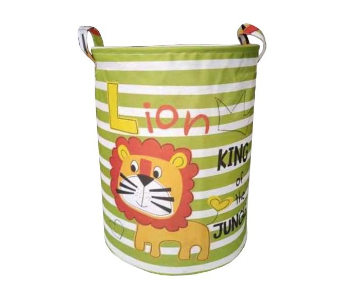

Наша Игрушка Корзина для игрушек Львенок с ручками 35x45 см, Корзина для игрушек Львенок с ручками 35x45 см