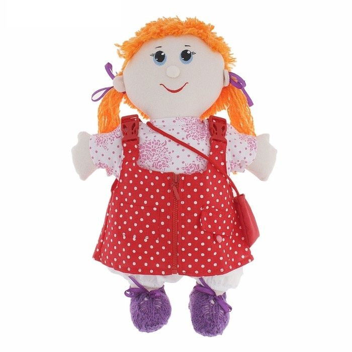 Куклы и одежда для кукол Наивный Мир Игрушка застежка учимся одеваться Полина