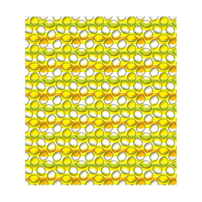 JoyArty Сумка авоська Лимонные полосы 65x46x7 см