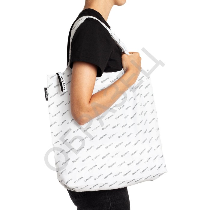 JoyArty Сумка авоська Лимонные полосы 65x46x7 см