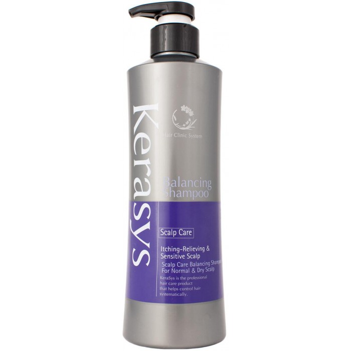 KeraSys Шампунь Лечение кожи головы Scalp Care Balancing 600 г шампунь для волос kerasys оздоравливающий 600 мл