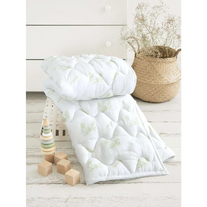 Одеяла Baby Nice (ОТК) стеганое, бамбук хлопок 105х140 см одеяло бамбук 172х205 см полиэфирное волокно 200 гр м пэ 100%