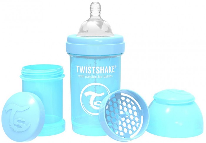 Бутылочка Twistshake с контейнером 180 мл