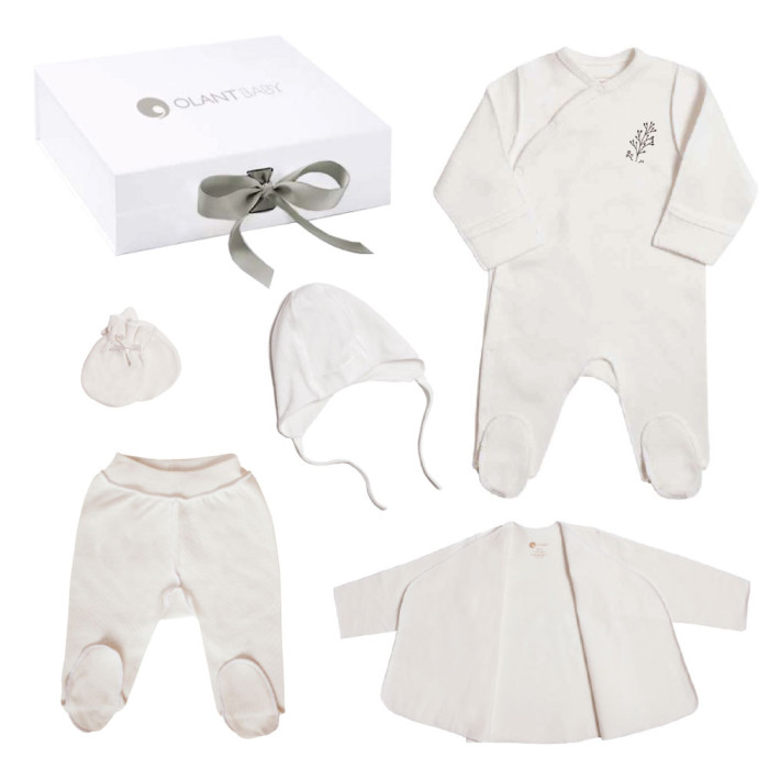 

Olant Baby Набор для новорожденного Winter thymes 5 предметов, Набор для новорожденного Winter thymes 5 предметов