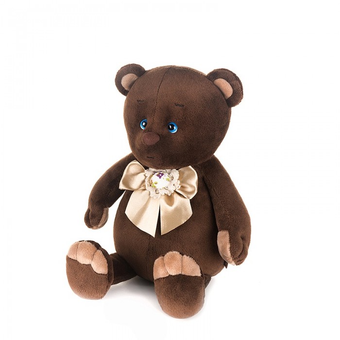 Мягкие игрушки Romantic Plush Club Романтичный медвежонок с бантиком 20 см мягкие игрушки orange bear медвежонок медок 20 см