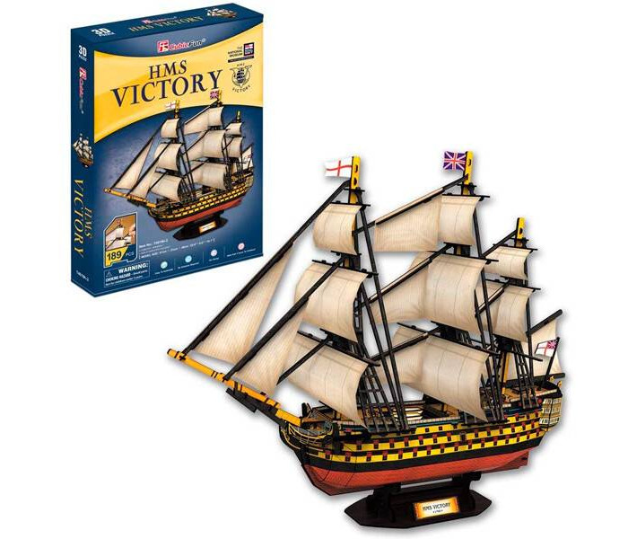 CubicFun 3D пазл Корабль Виктория 189 деталей 1 toy королева фей виктория