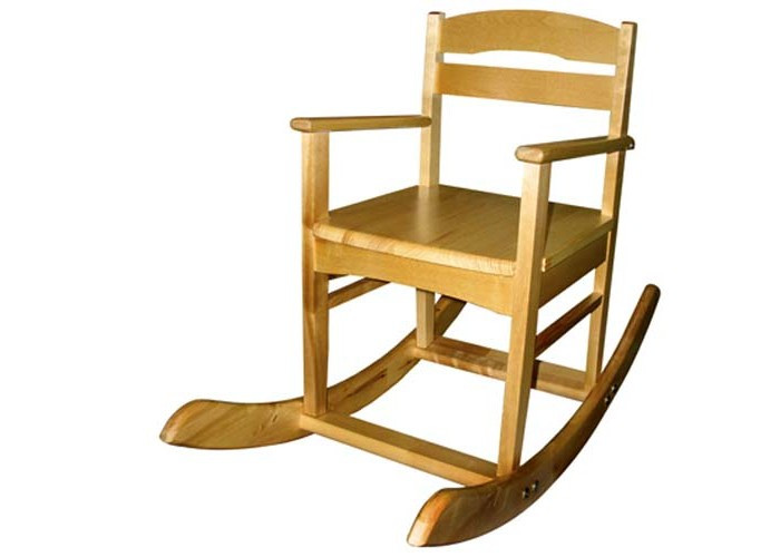 фото Хохлома кресло-качалка кроха