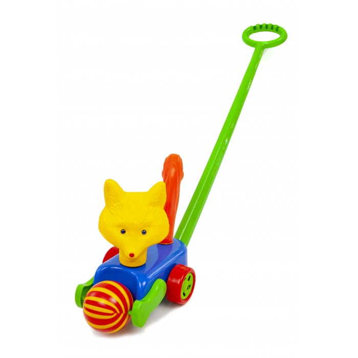 

Каталка-игрушка POLtoys Лиса с мячиком, Лиса с мячиком