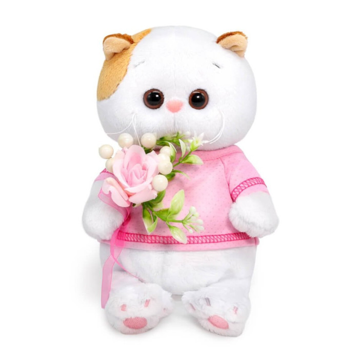 

Мягкая игрушка Budi Basa Кошечка Ли-Ли Baby с букетом из ягод 20 см, Кошечка Ли-Ли Baby с букетом из ягод 20 см