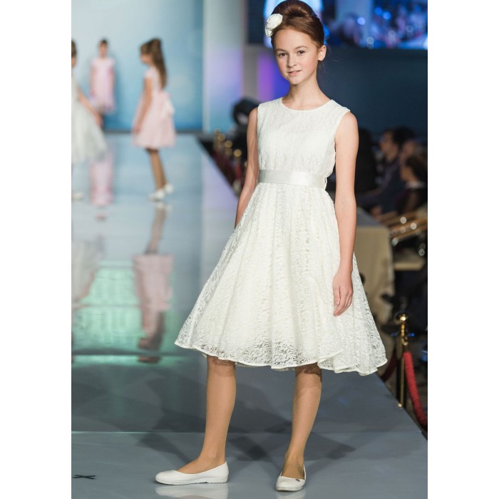 Платья и юбки Bella Monella Платье из синтетических волокон на хлопковом подкладе 204-0012