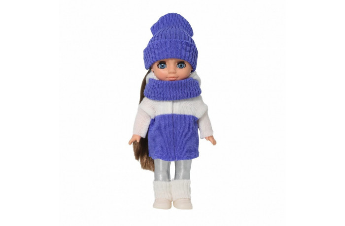 цена Куклы и одежда для кукол Весна Кукла Ася Зимние забавы 28 см