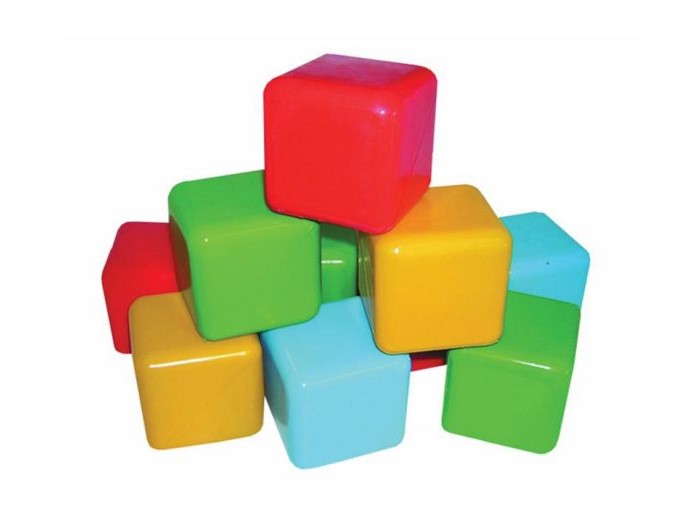 Развивающая игрушка Пластмастер Кубики цветные