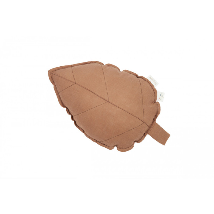 Nobodinoz Подушка Lin Francais Leaf 35 x 25 см