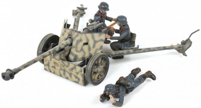 Сборные модели Звезда Сборная модель Немецкая противотанковая пушка ПАК-40 немецкая пехота 1939 1942