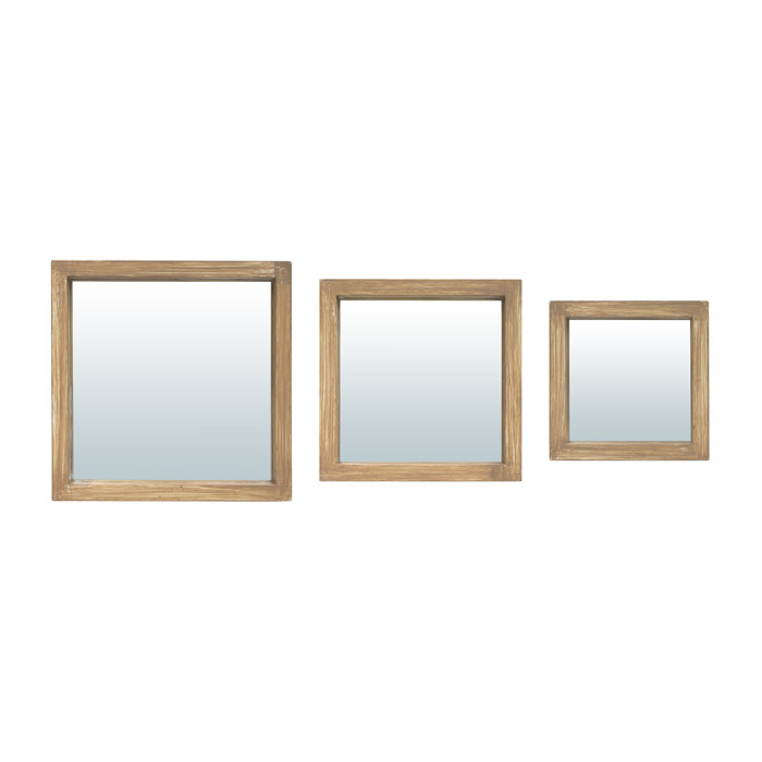 Qwerty Комплект декоративных зеркал Риччоне 3 шт. 74066 - фото 1