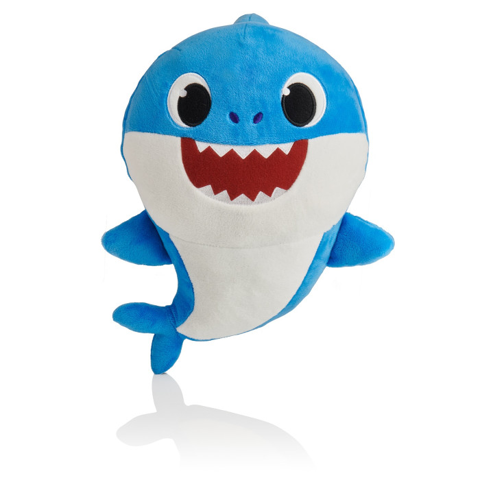 Мягкие игрушки Baby Shark музыкальная плюшевая Папа Акуленок мягкая музыкальная игрушка wow wee акуленок baby shark 45 см