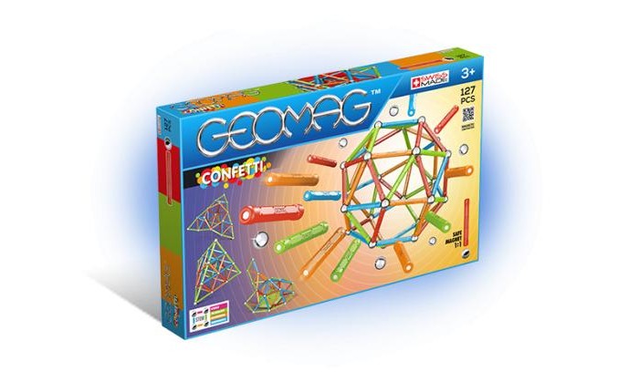 

Конструктор Geomag магнитный Confetti (127 деталей), магнитный Confetti (127 деталей)