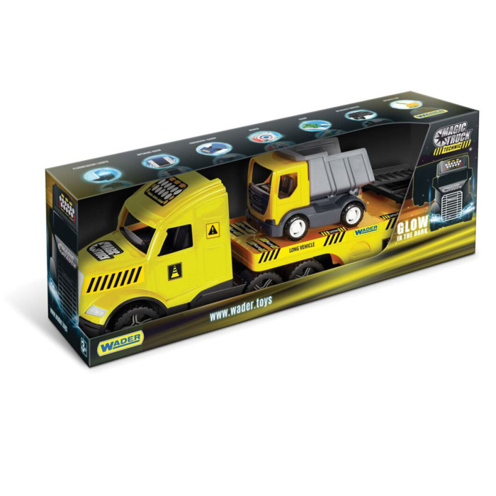 

Wader Magic Truck Technic с грузовиком 79х20х28 см, Magic Truck Technic с грузовиком 79х20х28 см