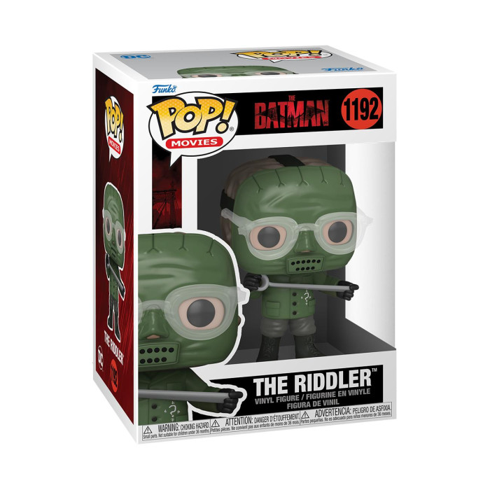 

Funko Фигурка pop! Movies The Batman The Riddler, Фигурка pop! Movies The Batman The Riddler