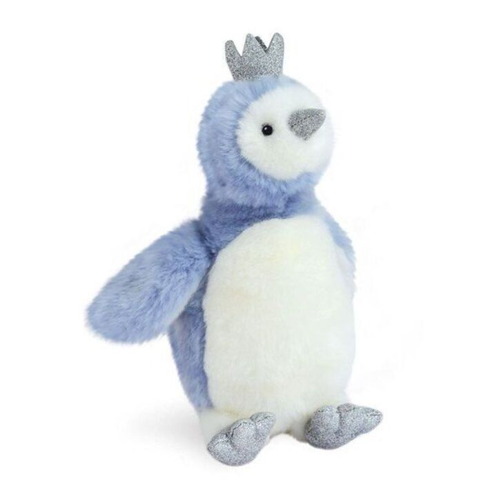 цена Мягкие игрушки Histoire d’Ours Пингвин Принц из коллекции  Glitter 27 см
