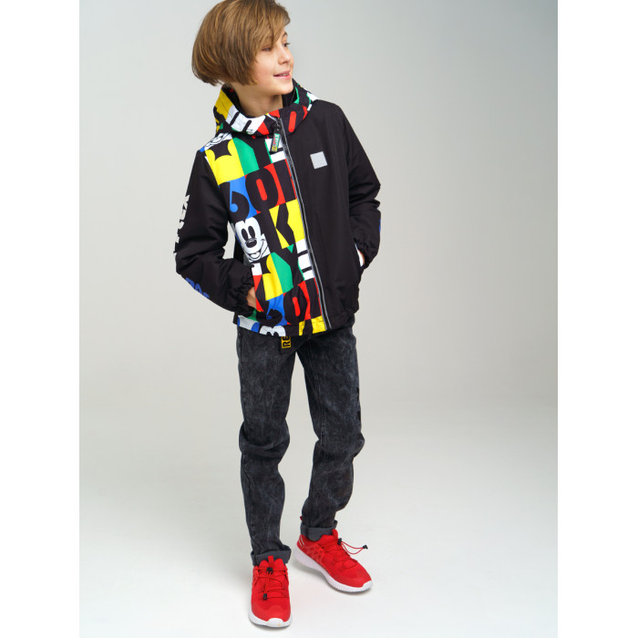 Верхняя одежда Playtoday Ветровка из мембранной ткани на флисе для мальчика Re-flex tween boys 12231581