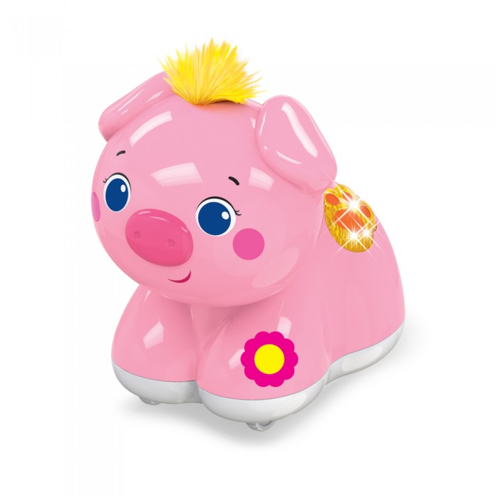 Интерактивная игрушка Азбукварик Веселые друзья Свинка каролина и ее друзья покупают дом