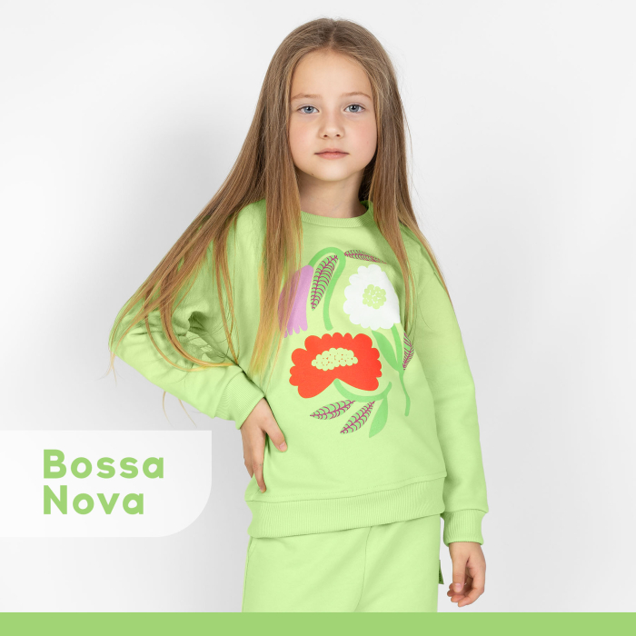  Bossa Nova Свитшот для девочки 232В23-461