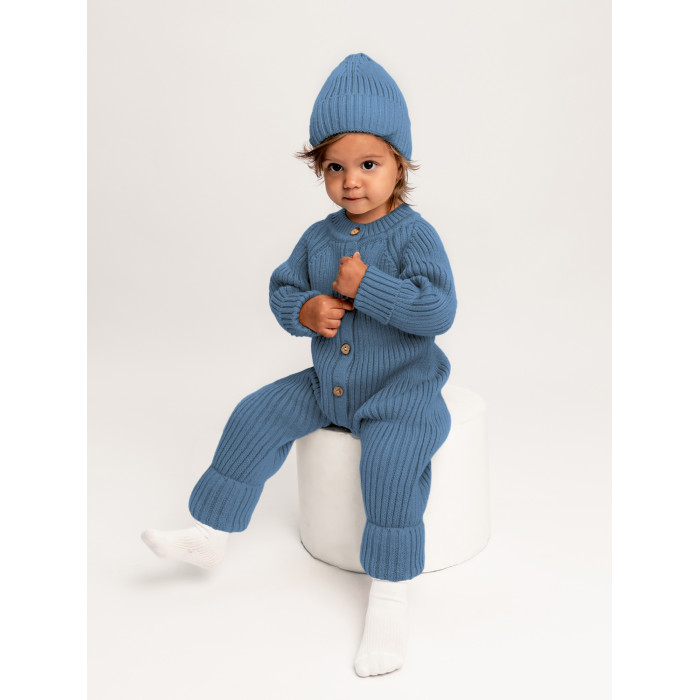 Комплекты детской одежды AmaroBaby Комбинезон вязанный с шапочкой Pure Love Tot цена и фото