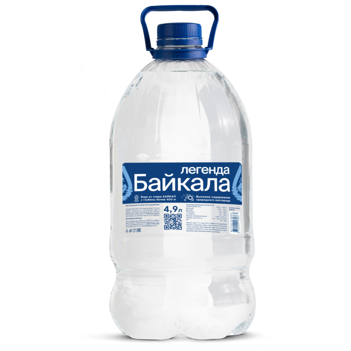 Питьевая и минеральная вода Legend of Baikal Вода питьевая негазированная 4.9 л 2 шт.