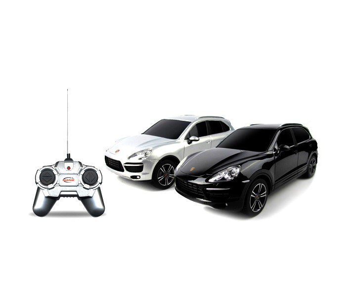 

Rastar Машина на радиоуправлении Porsche Cayenne Turbo 1:24, Машина на радиоуправлении Porsche Cayenne Turbo 1:24