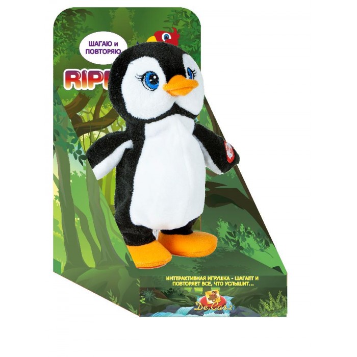 Интерактивная игрушка Ripetix Пингвин «Шагаю и Повторяю»