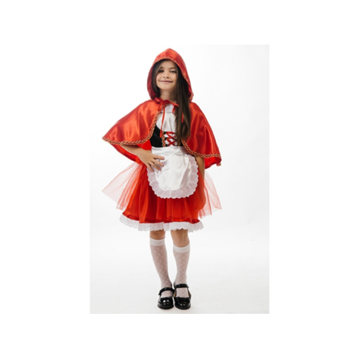 Карнавалия Карнавальный костюм Красная шапочка, размер 110