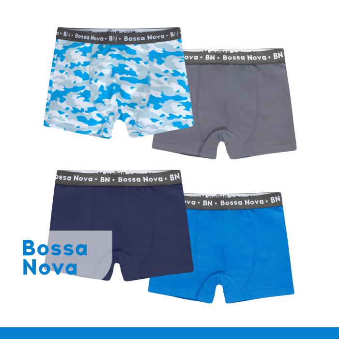 Белье и колготки Bossa Nova Набор трусы-боксеры Basic 4 шт. 462БН-177
