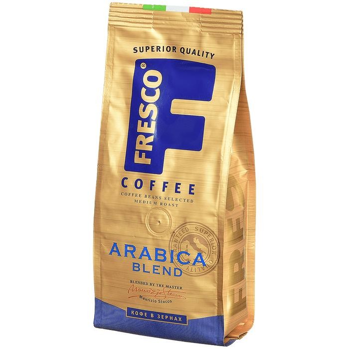 Fresco Кофе Arabica Blend зерновой 200 г - Акушерство.Ru