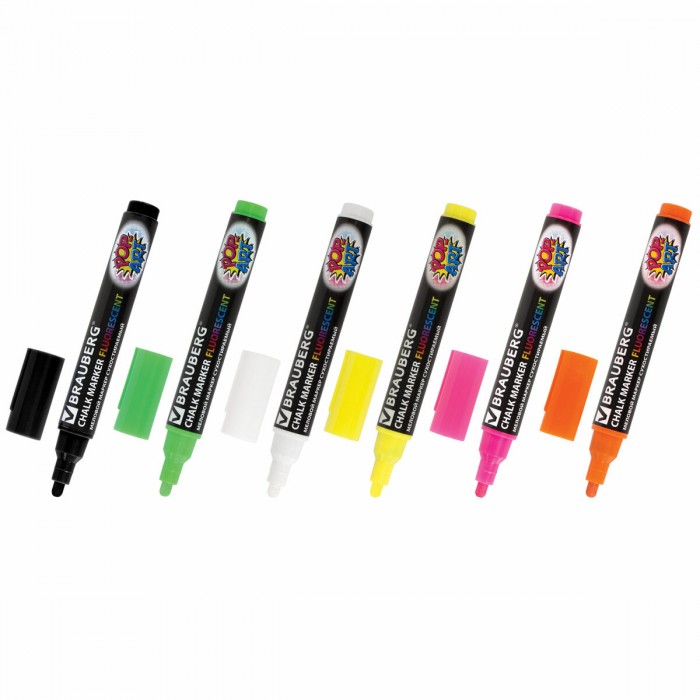 

Brauberg Pop-Art Маркеры меловые 5 мм 6 шт., Pop-Art Маркеры меловые 5 мм 6 шт.