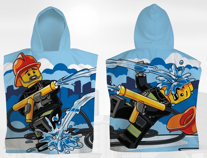 Полотенца Lego Пончо City Firehose 50х55 см