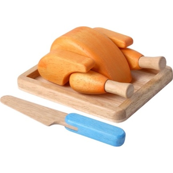 

Деревянная игрушка Voila Набор Разрежь курицу, Набор Разрежь курицу