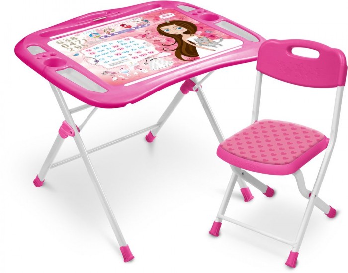 Детские столы и стулья Ника Детский комплект NKP1 детские столы и стулья ника комплект мебели азбука