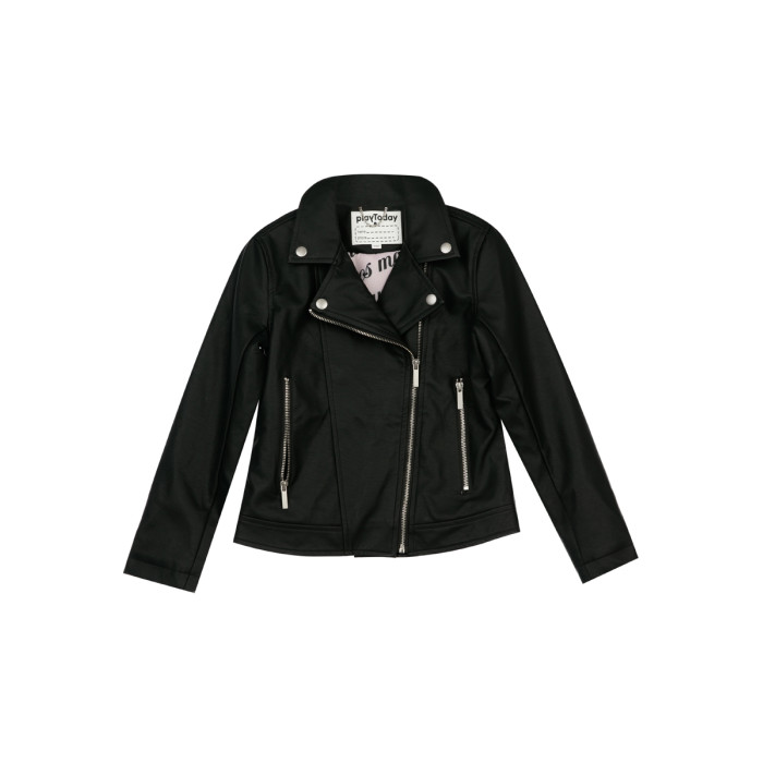 Верхняя одежда Playtoday Куртка кожаная для девочек 12221207 цена и фото