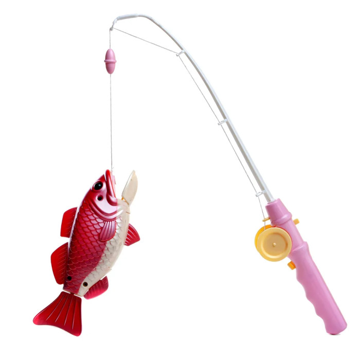 ABtoys Игровой набор Рыбалка Большой улов c электромеханической рыбкой и удочкой PT-01367 - фото 1
