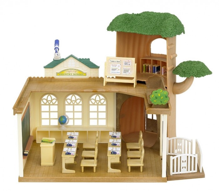 Кукольные домики и мебель Sylvanian Families Набор Лесная Школа цена