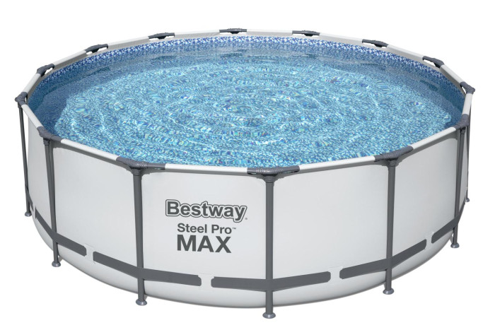 Бассейн Bestway Каркасный бассейн Steel Pro Max 427х122 см бассейн bestway бассейн каркасный steel pro с навесом 56432 244х51 см