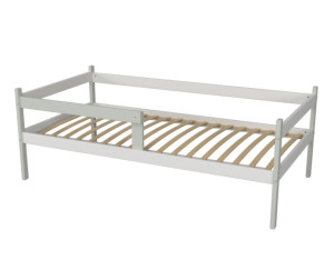 Подростковая кровать Капризун тахта с бортиком Р425 - Белый/Серый