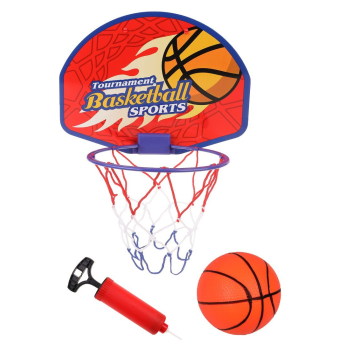 Спортивный инвентарь Наша Игрушка Набор для игры в баскетбол TY210-1 5 шт детский эластичный резиновый мяч для игры в футбол и баскетбол