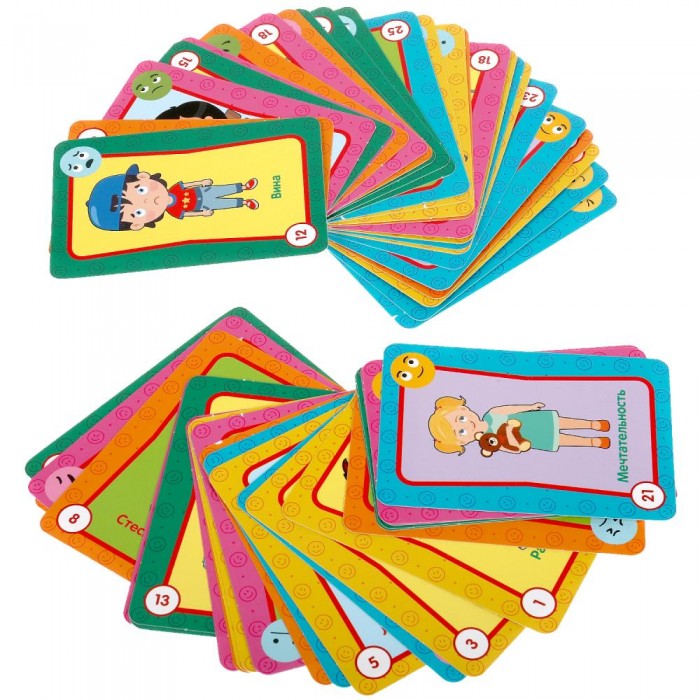 Умные игры Карточная игра Мемо Наши эмоции (50 карточек) - Акушерство.Ru