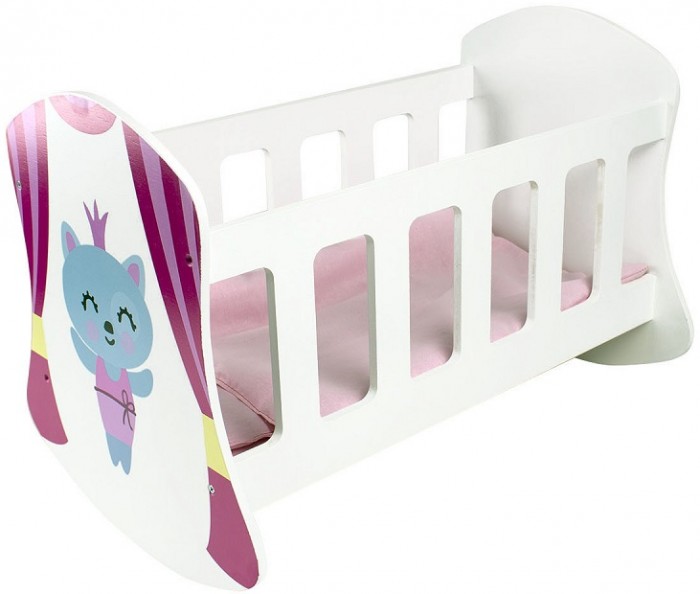 

Кроватка для куклы Paremo Люлька Крошка Ми, Люлька Крошка Ми